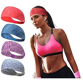 Headbands for Workout - Women 4 Colours